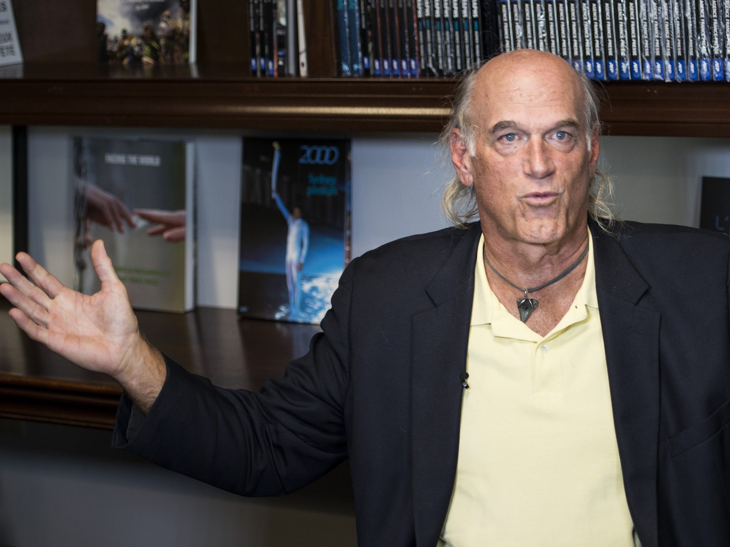 Former pro wrestler Jesse Ventura speaking about his book 'They Killed Our President' October 4, 2013 in Washington, D.C. (BRENDAN SMIALOWSKI/AFP/Getty Images) Former pro wrestler Jesse Ventura speaking about his book 'They Killed Our President' October 4, 2013 in Washington, D.C. (BRENDAN SMIALOWSKI/AFP/Getty Images)