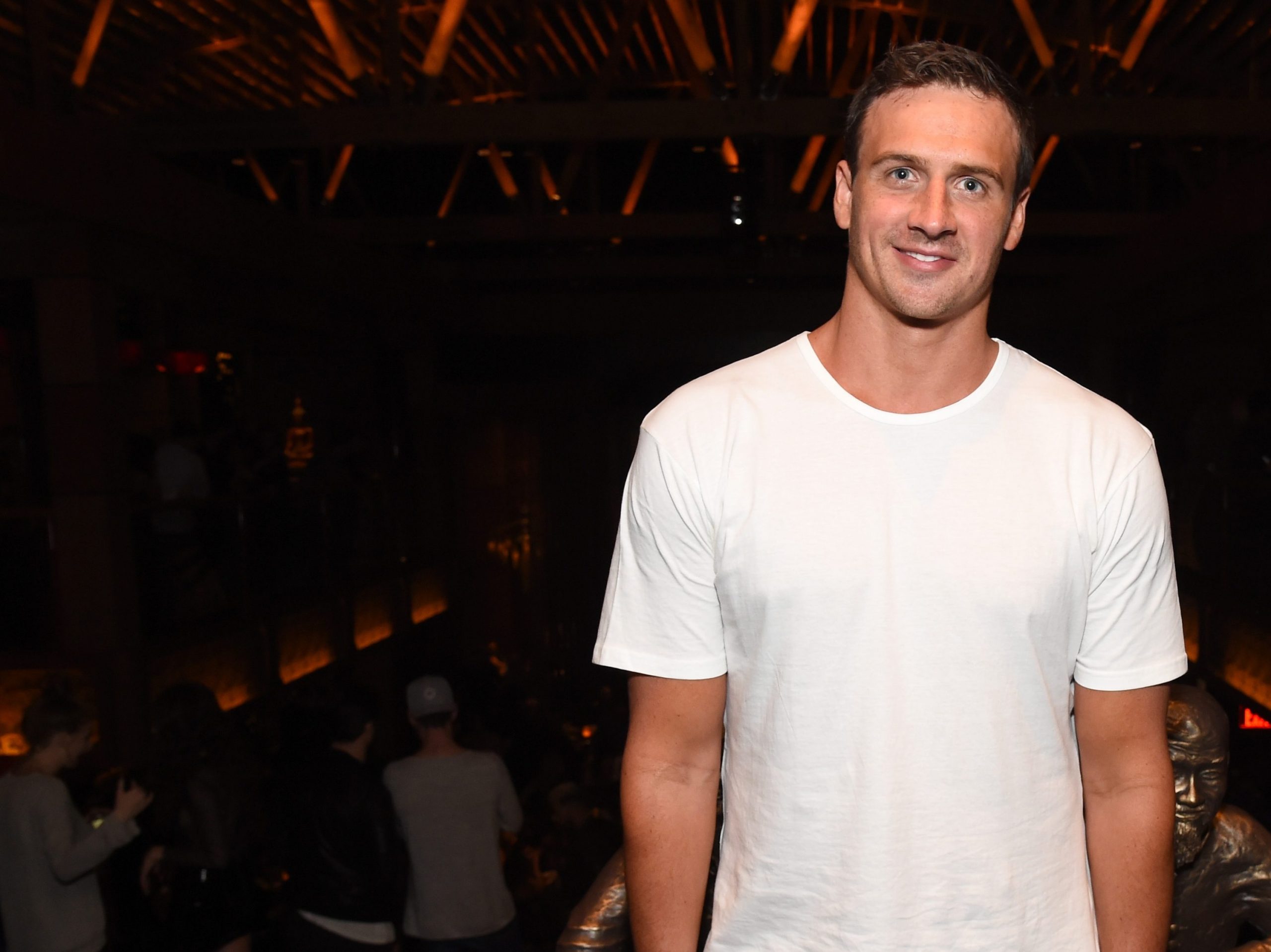 Swimmer Ryan Lochte attends day three of TAO, Beauty & Essex, Avenue and Luchini L.A. grand opening on March 18, 2017 in Los Angeles, Calif. (Michael Kovac/Getty Images for TAO) Swimmer Ryan Lochte attends day three of TAO, Beauty & Essex, Avenue and Luchini L.A. grand opening on March 18, 2017 in Los Angeles, Calif. (Michael Kovac/Getty Images for TAO)