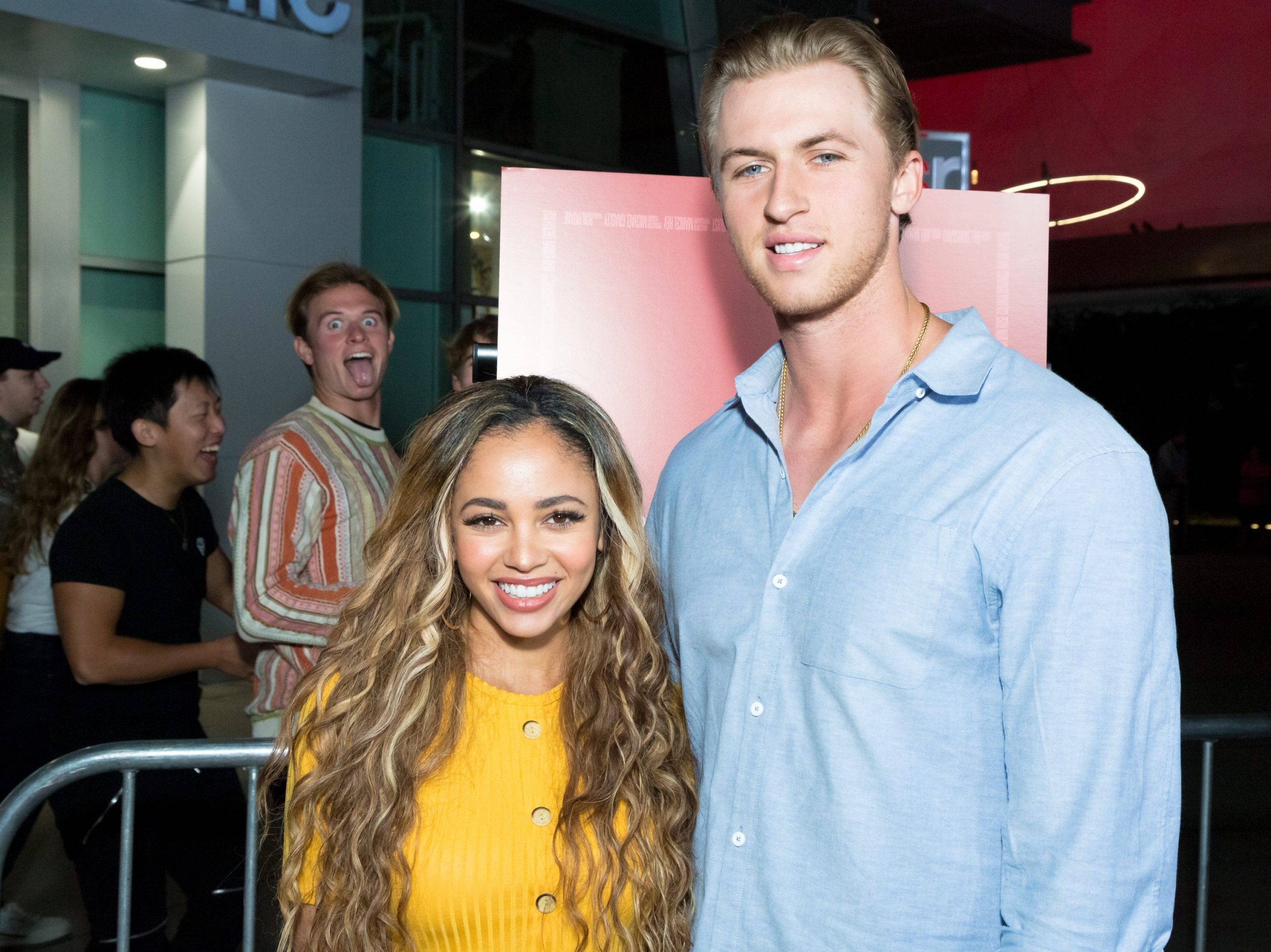 Vanessa Morgan and Michael Kopech attend the premiere Of Neon and Refinery29's Vanessa Morgan and Michael Kopech attend the premiere Of Neon and Refinery29's