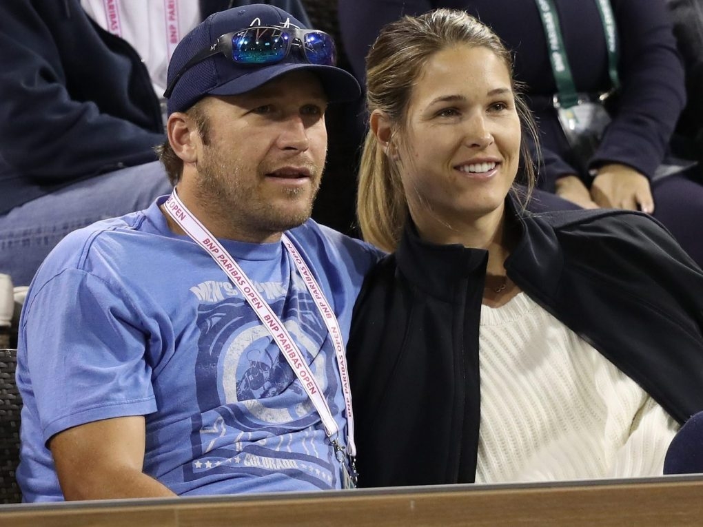 Bode and Morgan Miller watch tennis action during the BNP Paribas Open at the Indian Wells Tennis Garden in Indian Wells, Calif., on March 10, 2018. Bode and Morgan Miller watch tennis action during the BNP Paribas Open at the Indian Wells Tennis Garden in Indian Wells, Calif., on March 10, 2018.