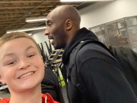 Basketball fan Brady Smigiel took this selfie with Kobe Bryant a day before he died in a helicopter crash. Basketball fan Brady Smigiel took this selfie with Kobe Bryant a day before he died in a helicopter crash.
