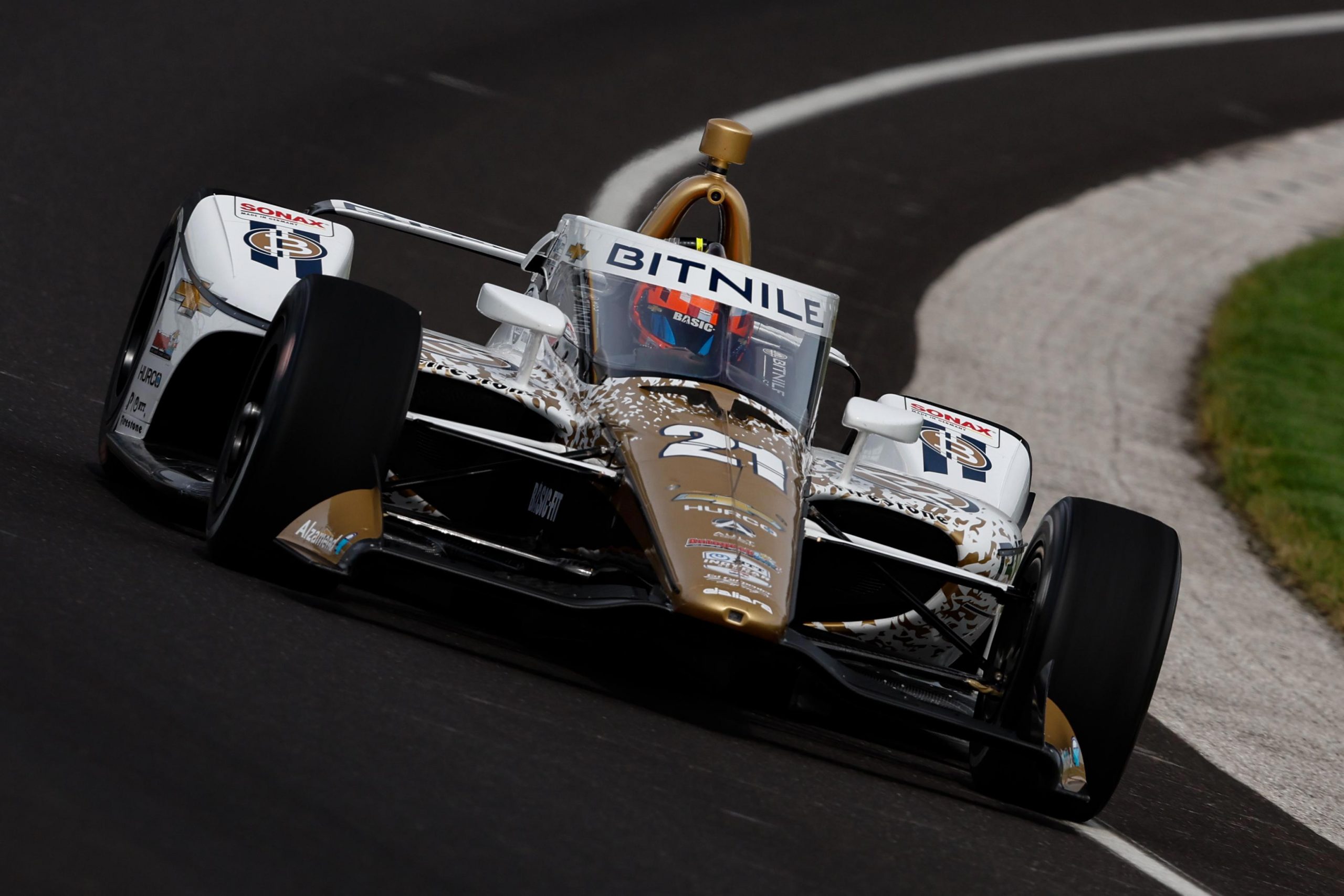 Rinus VeeKay drives for Ed Carpenter Racing in the IndyCar Series.