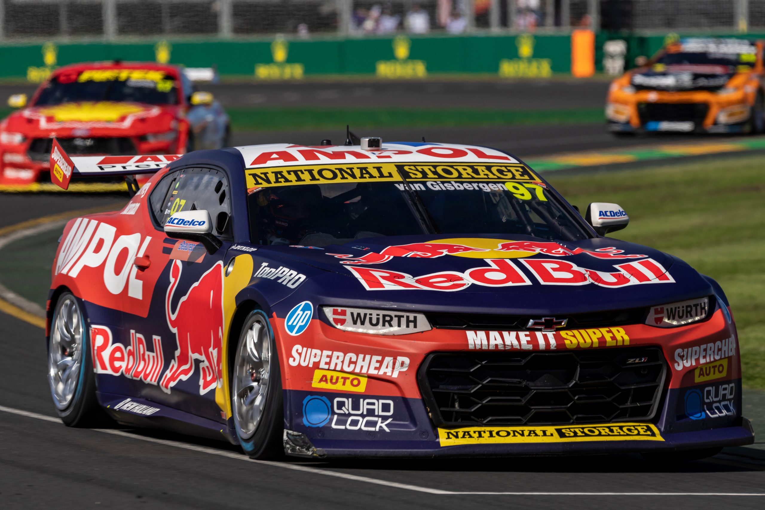 Shane van Gisbergen sits 10th in the drivers' championship after two rounds of the Supercars season.