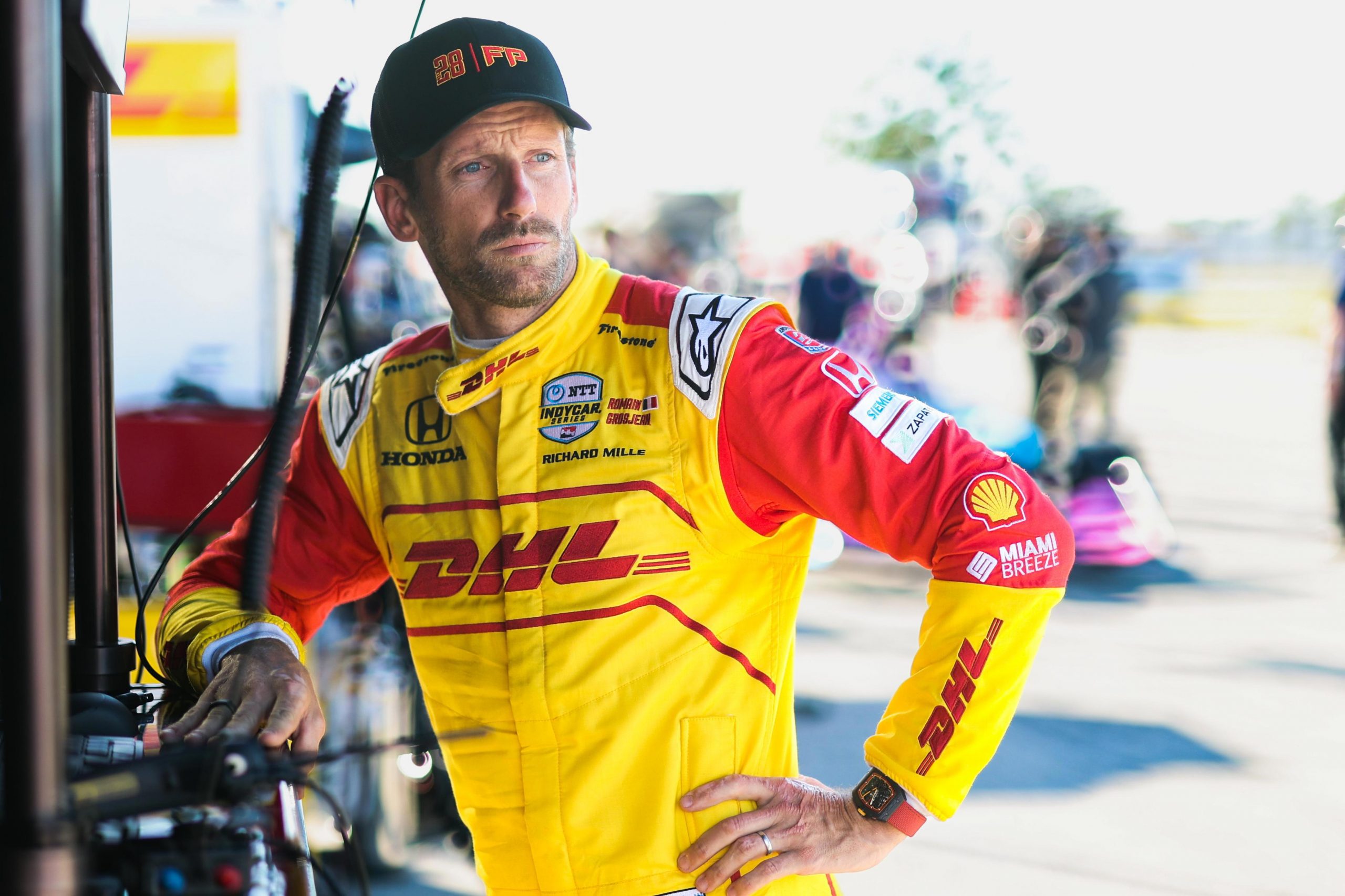 Romain Grosjean is in his second season with Andretti Autosport.