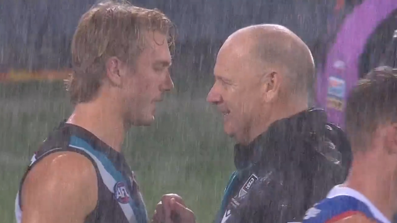 Port coach goes into bat for young star