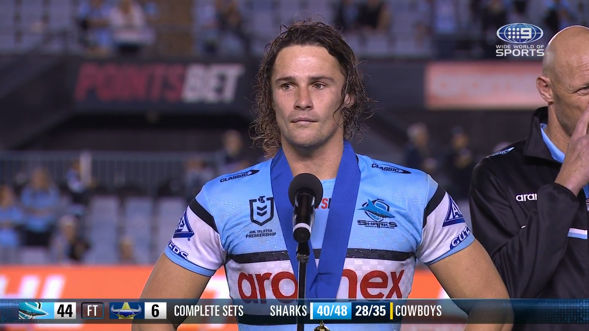 Hynes wins first Paul Green Medal