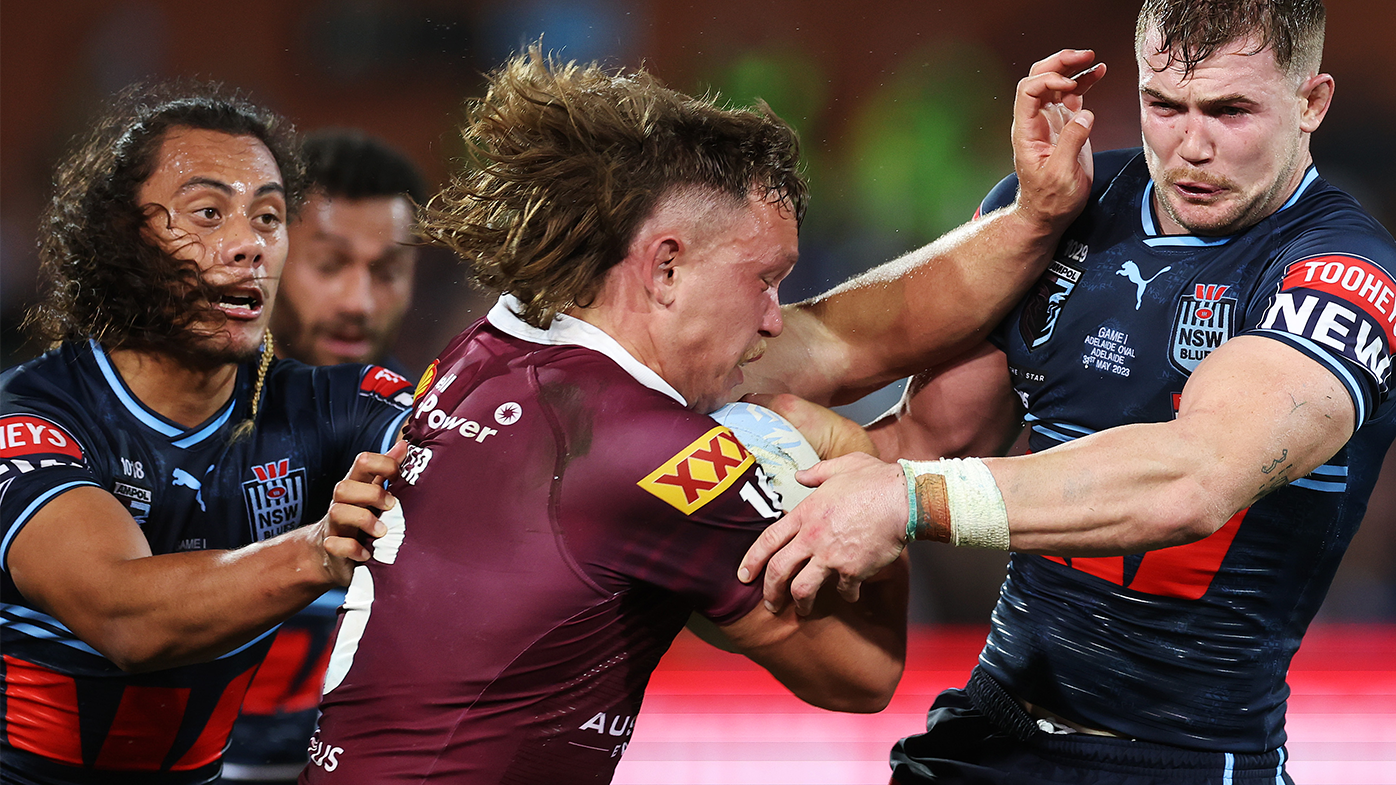 Reuben Cotter was in disbelief as he was named the Player of the Match for Origin I.