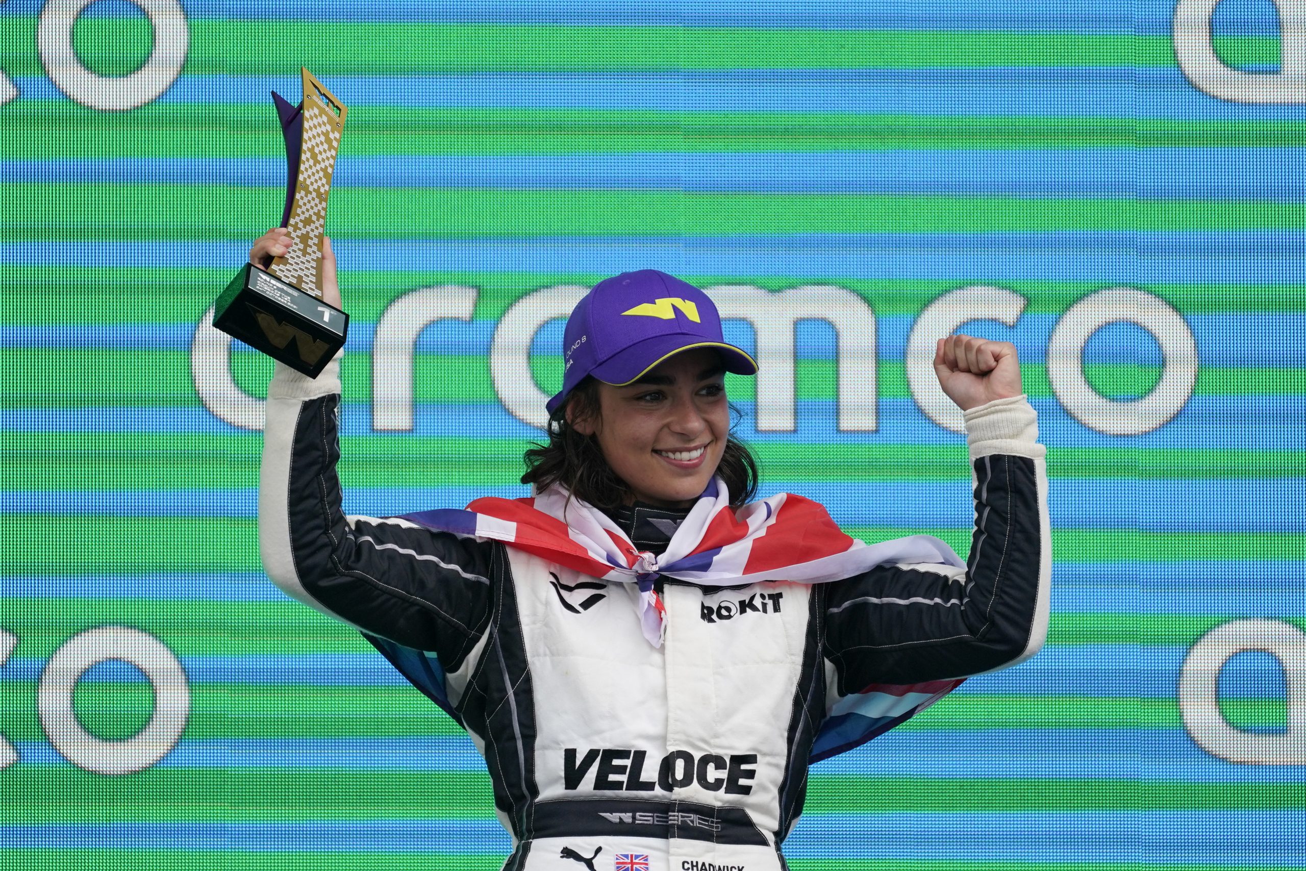 Jamie Chadwick won the W Series back-to-back-to-back.