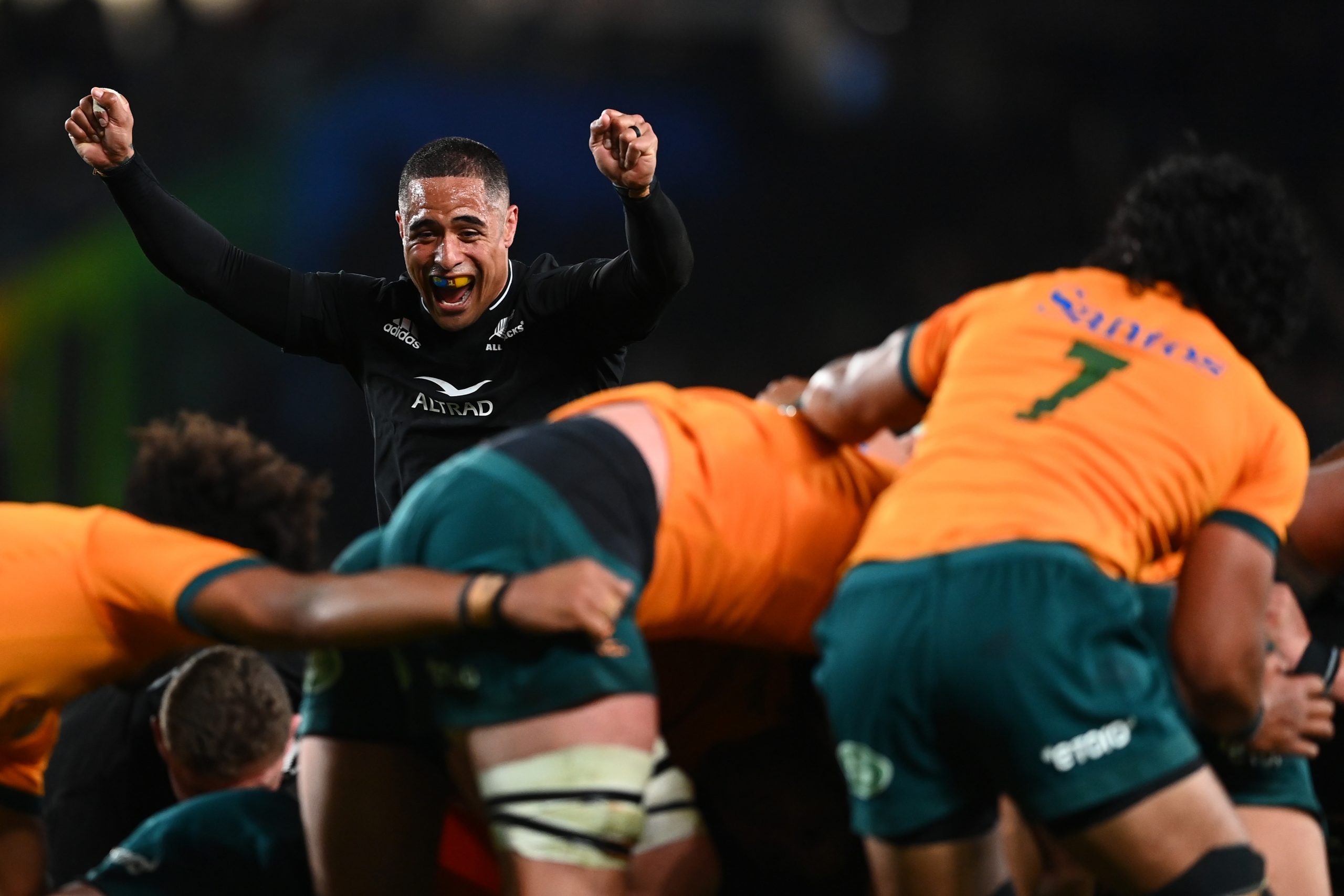 Aaron Smith of the All Blacks.