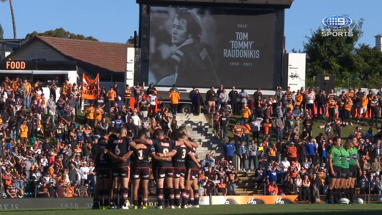 Tigers hold emotional Raudonikis tribute