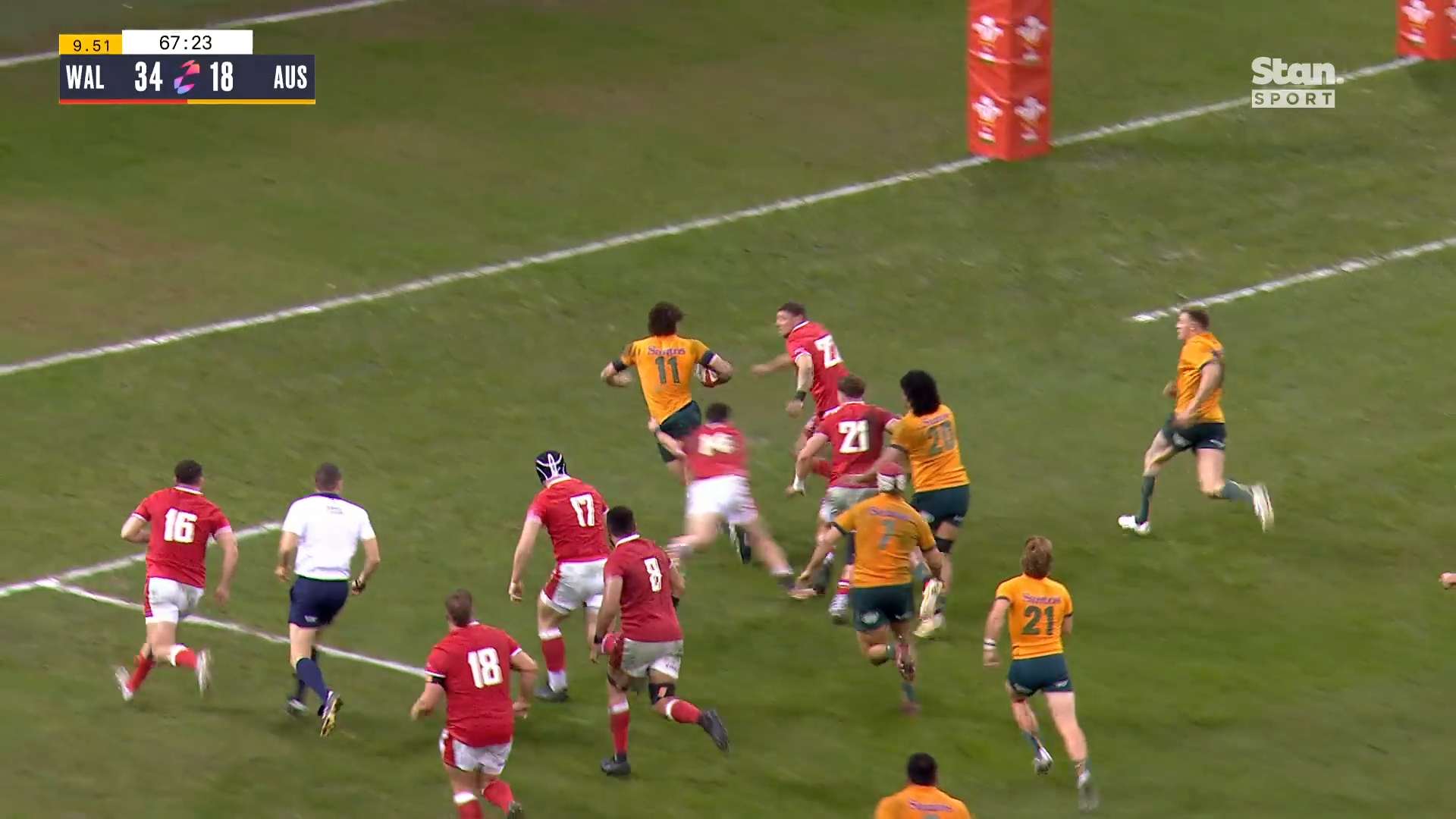 Nawaqanitawase burns Welsh defence