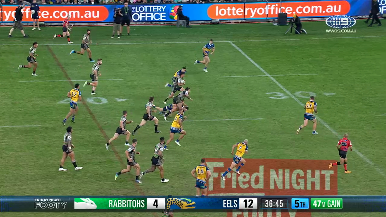 NRL Highlights: Rabbitohs v Eels - Round 12