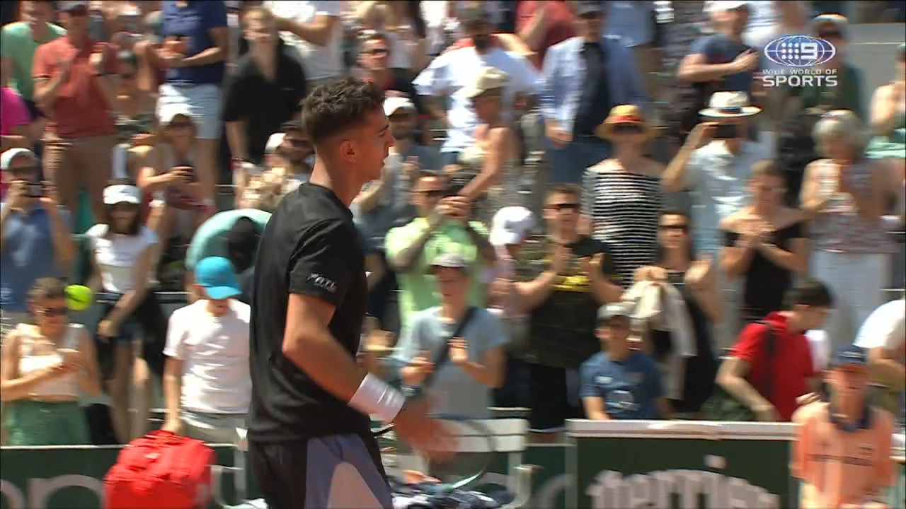 Kokkinakis breezes through Roland-Garros opener