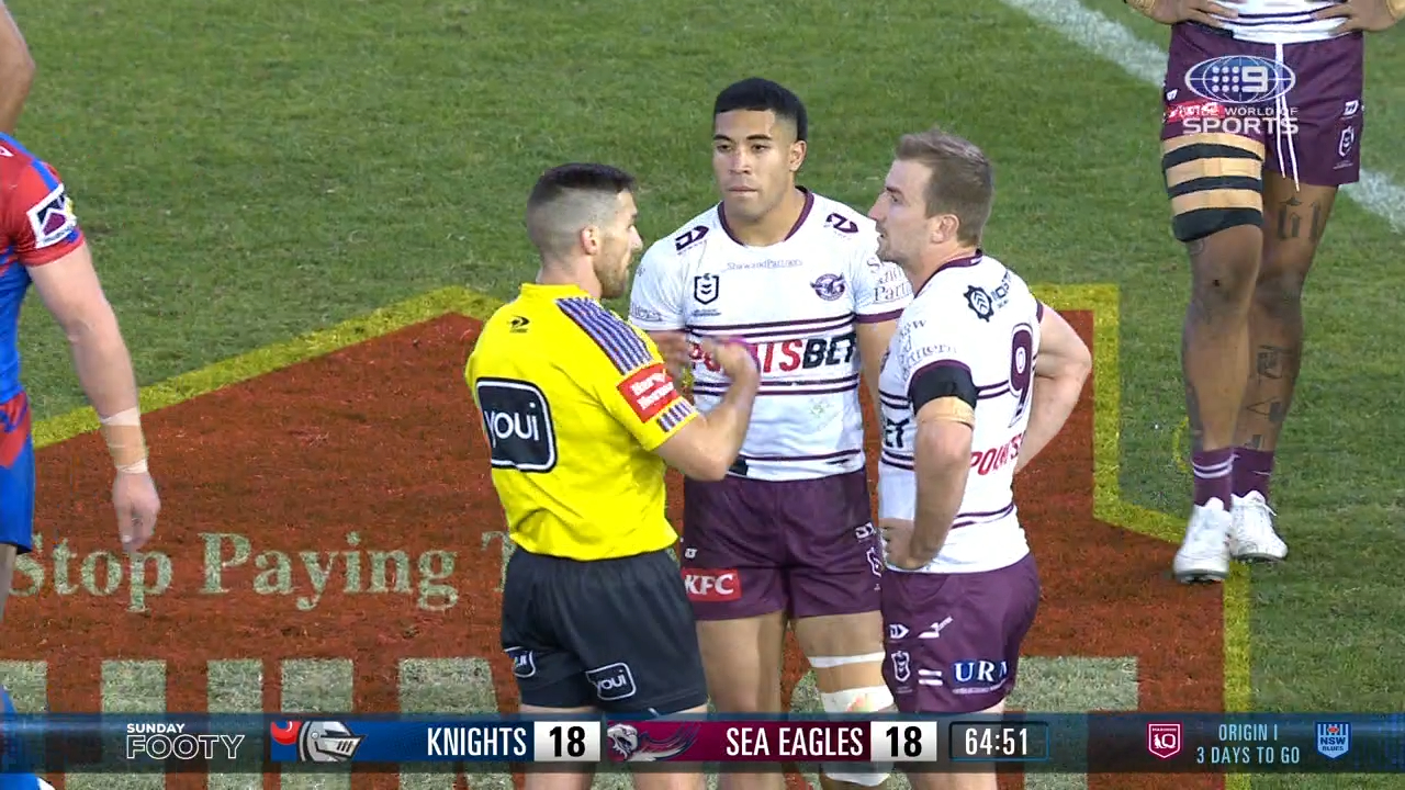 Sea Eagle binned for Ponga hit