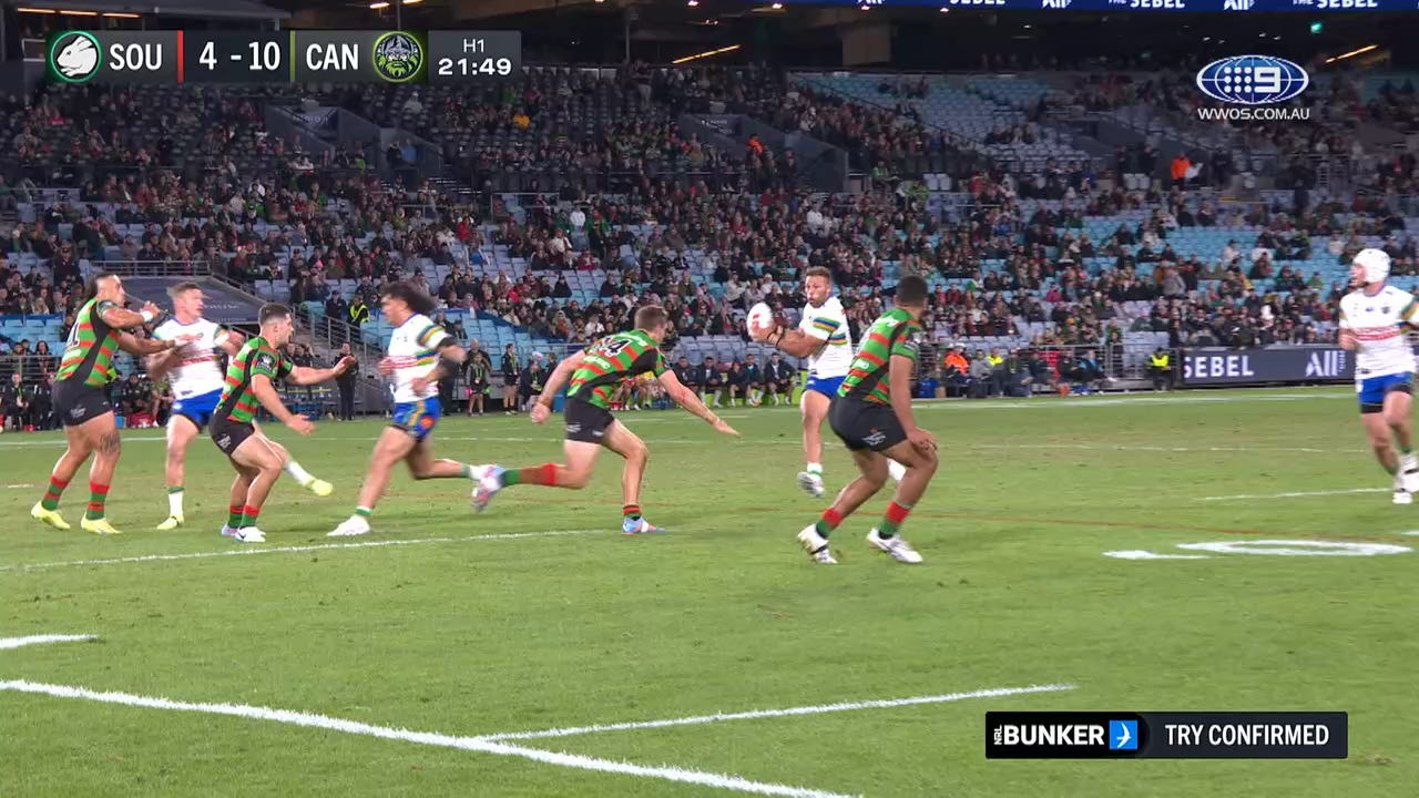 NRL Highlights: Rabbitohs v Raiders - Round 13