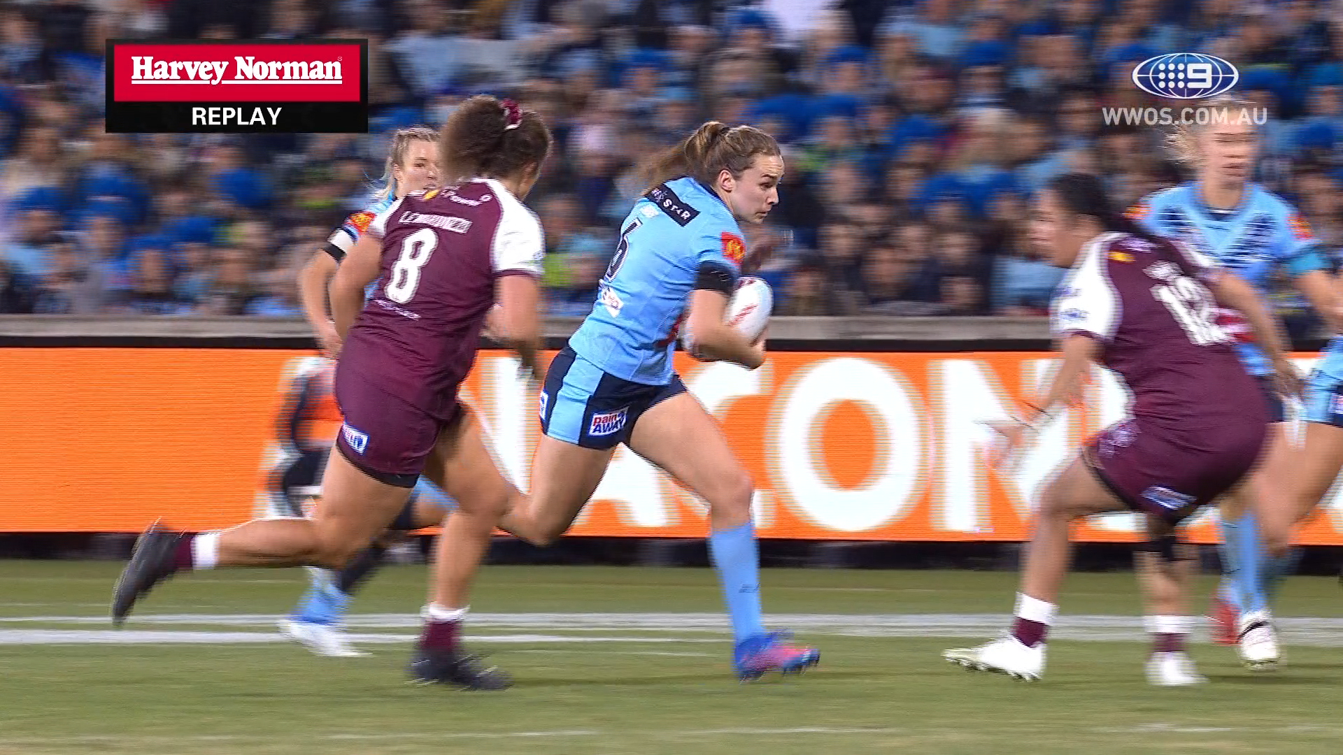 2022 Women's State of Origin Highlights: NSW v QLD