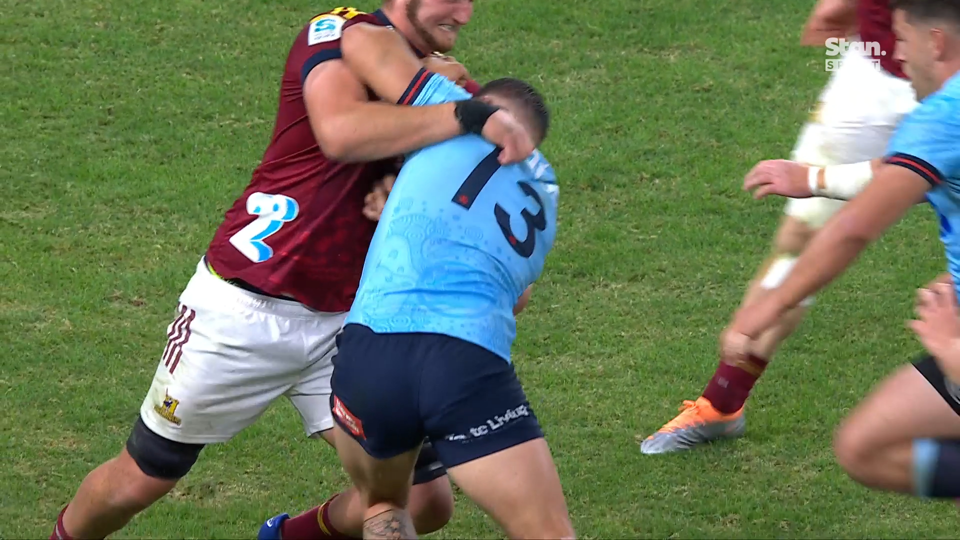 Perese punches through to first try