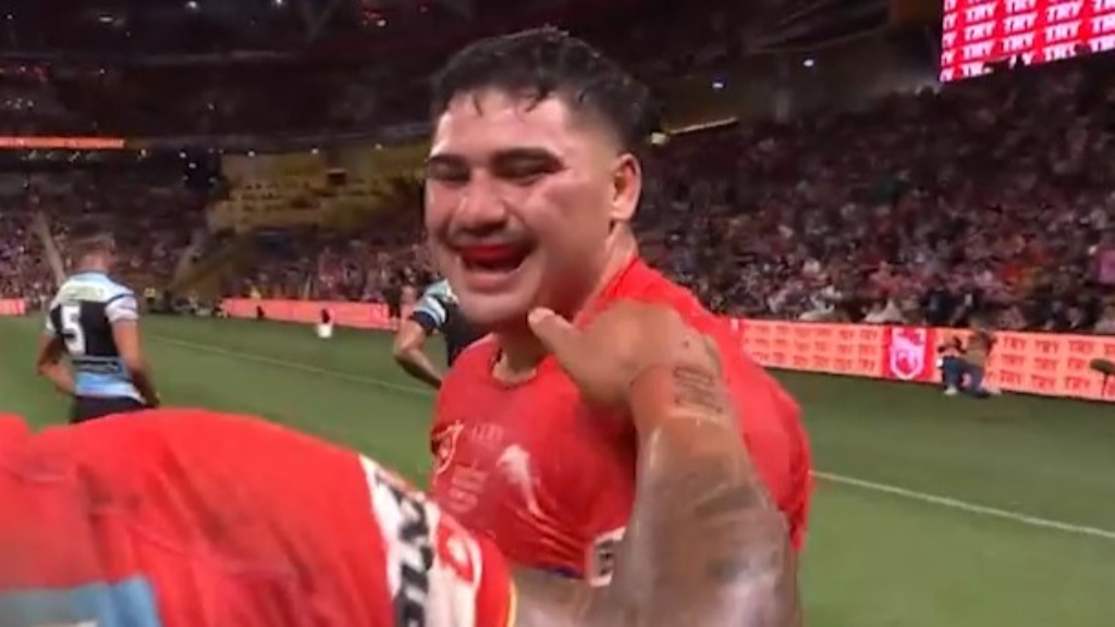 Dolphins debutant's double