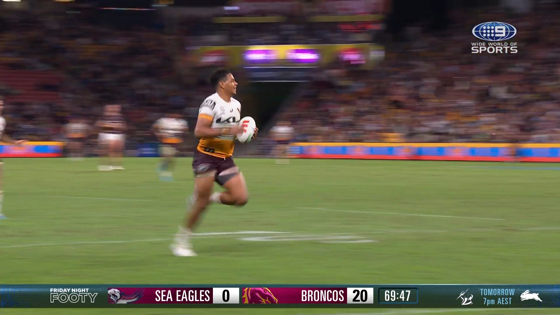 Broncos hit milestone as Cobbo bags hat-trick