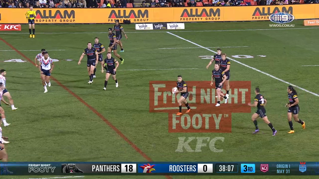 NRL Highlights: Panthers v Roosters - Round 11