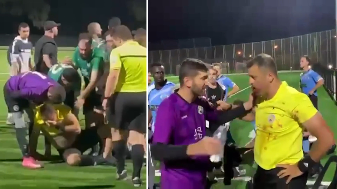 Man arrested over alleged assault of soccer referee