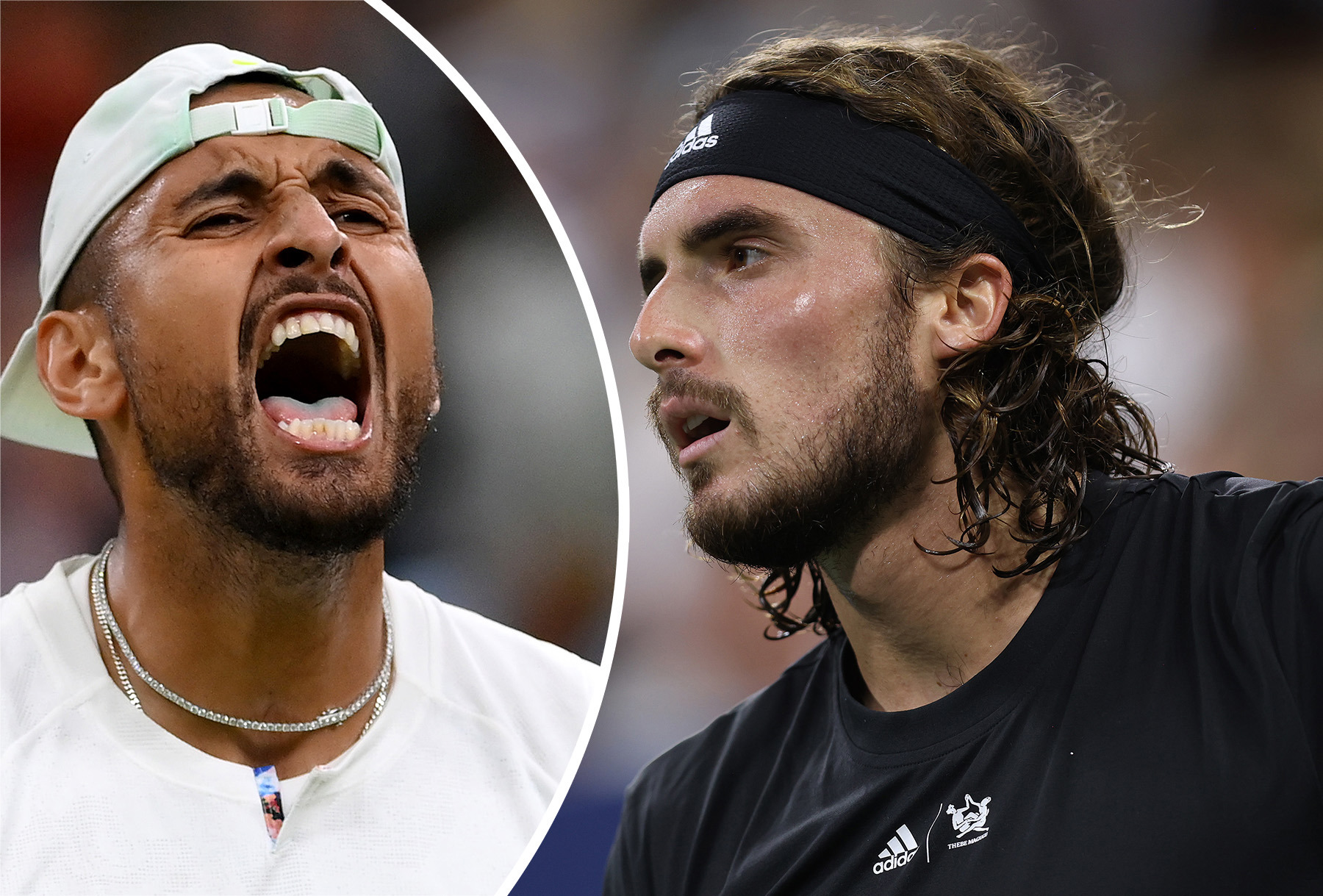 Nick Kyrgios has reignited his feud with Stefanos Tsitsipas.