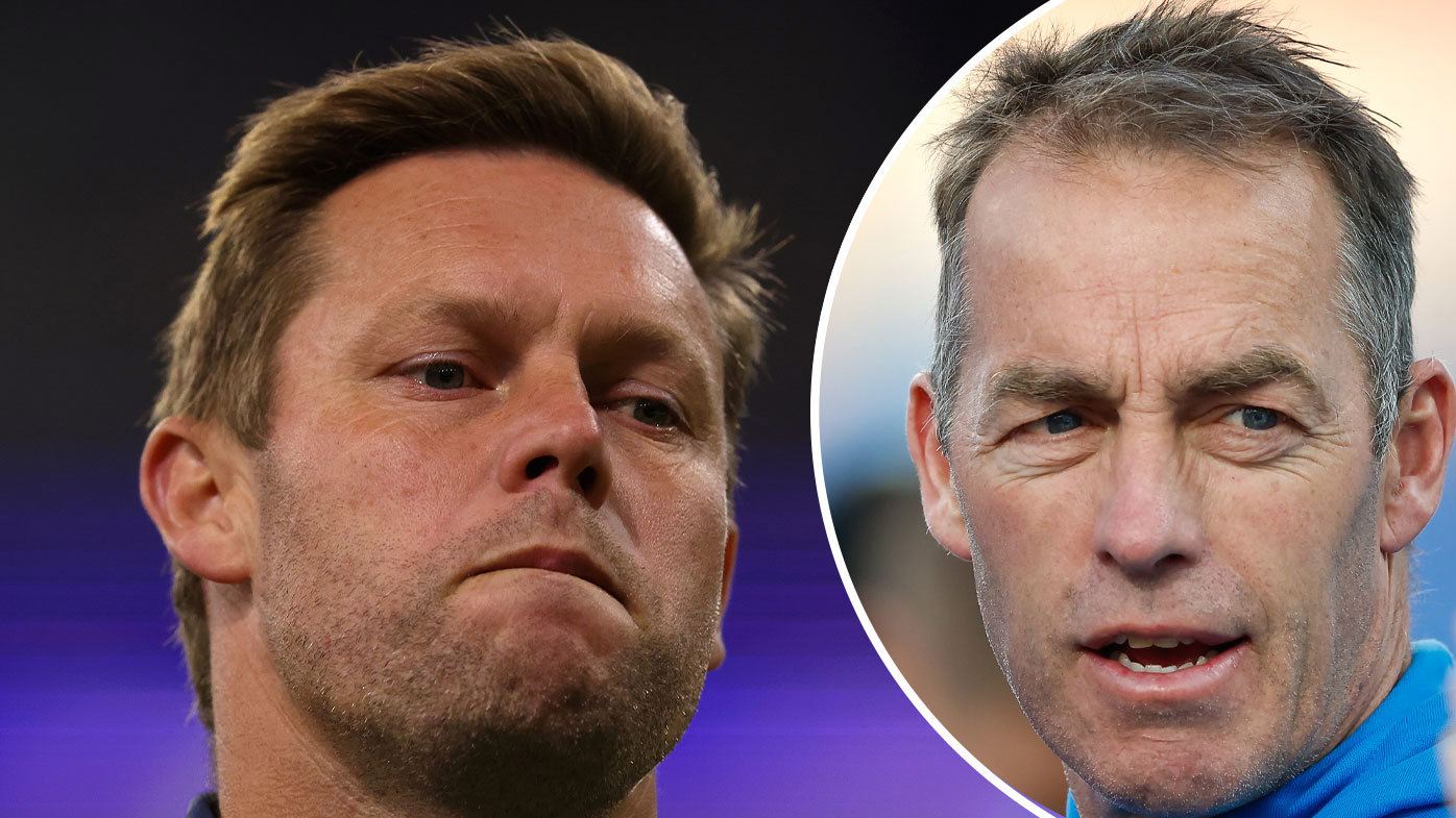 Alastair Clarkson and Sam Mitchell's feud appears no closer to ending