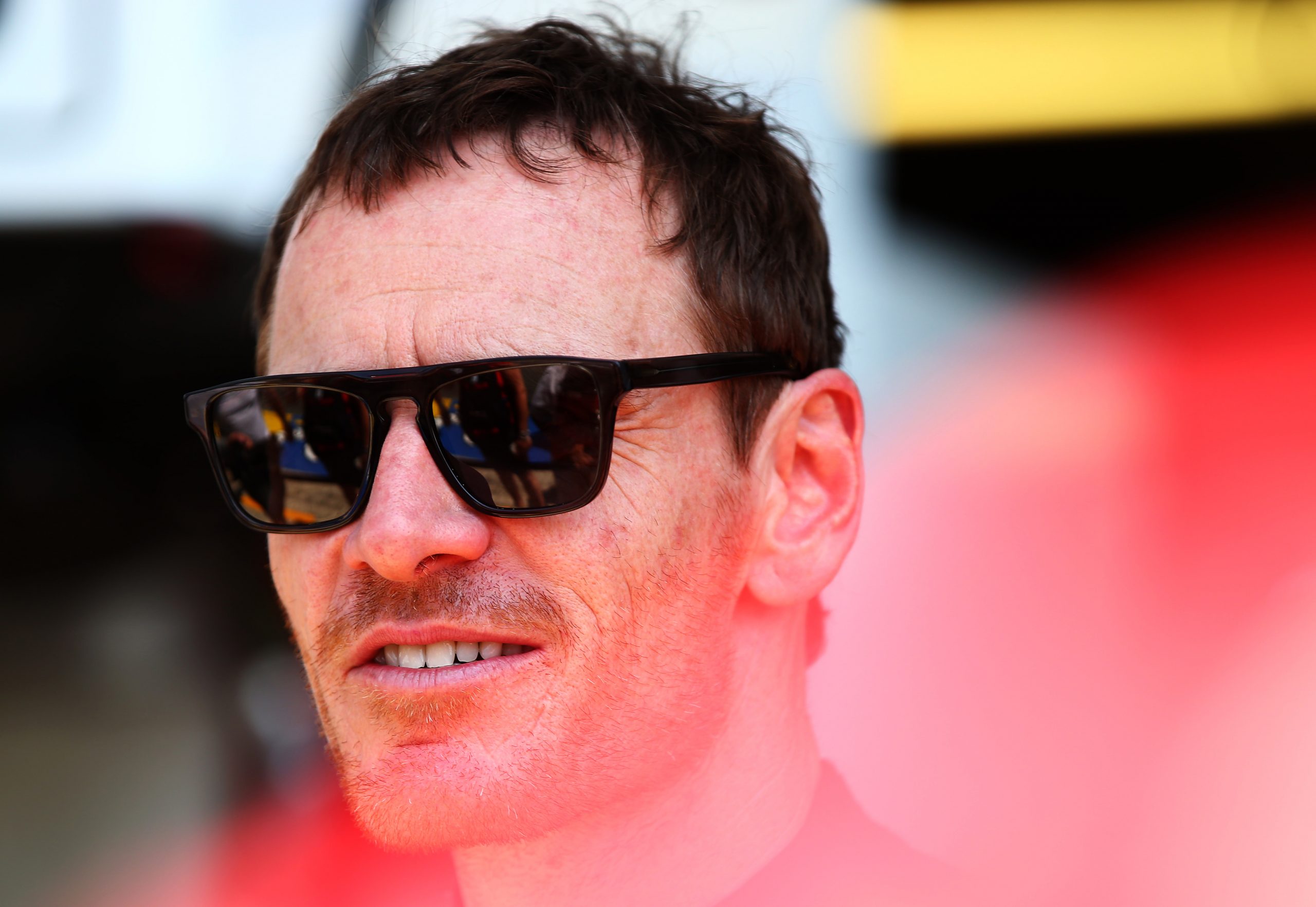 Michael Fassbender of Proton Competition attends the drivers autograph session during the 100th Anniversary Le Mans 24 Hours.