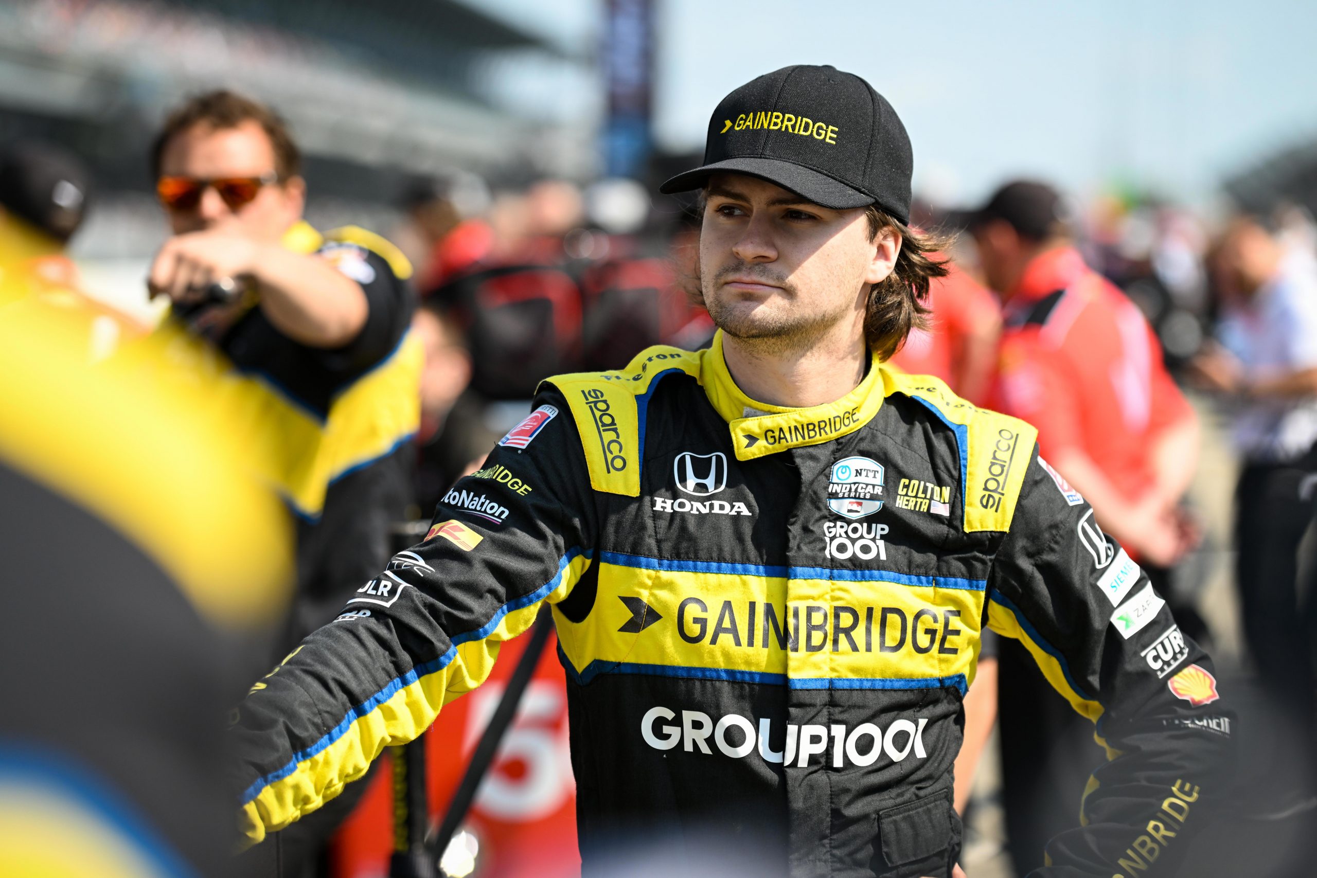 Colton Herta drives for Andretti Autosport.