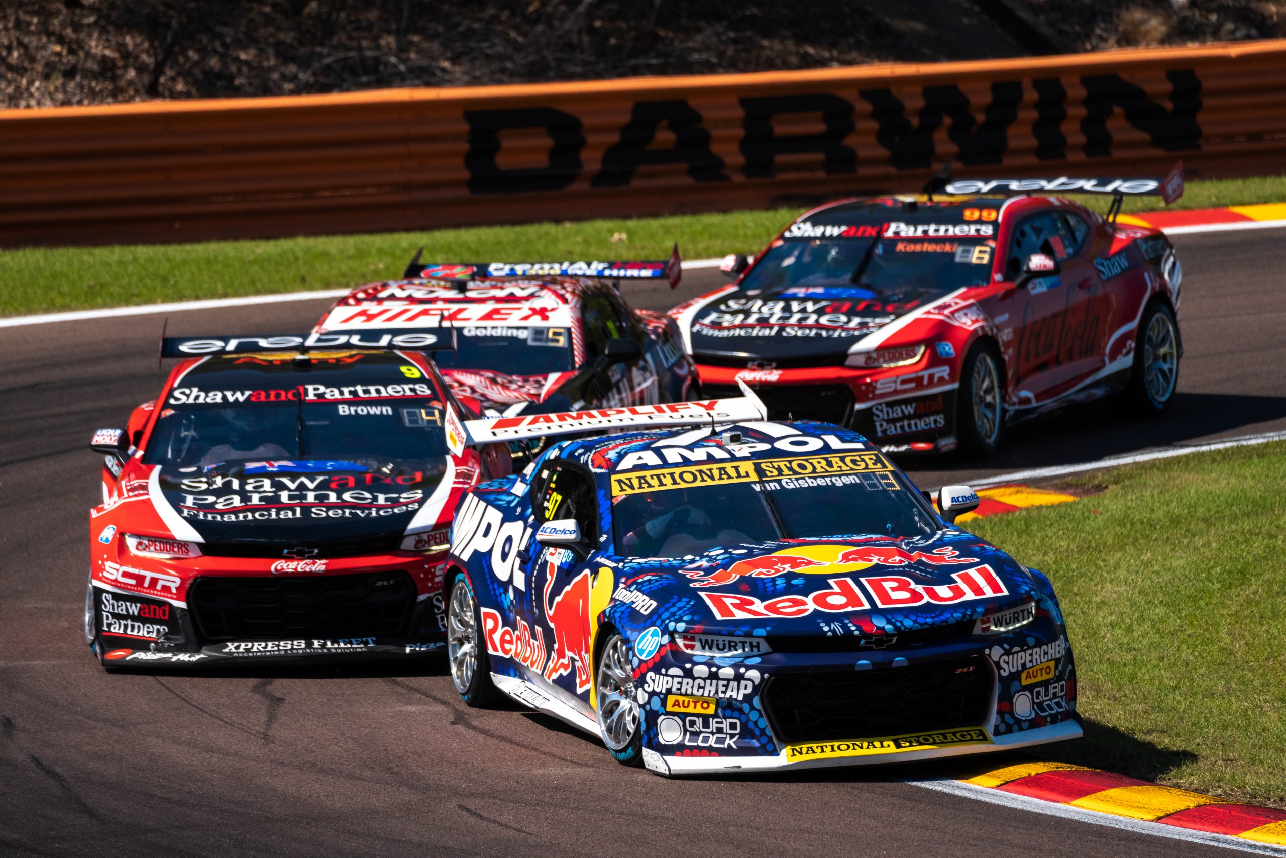 Shane van Gisbergen sits fourth in the Supercars Championship after five rounds. 