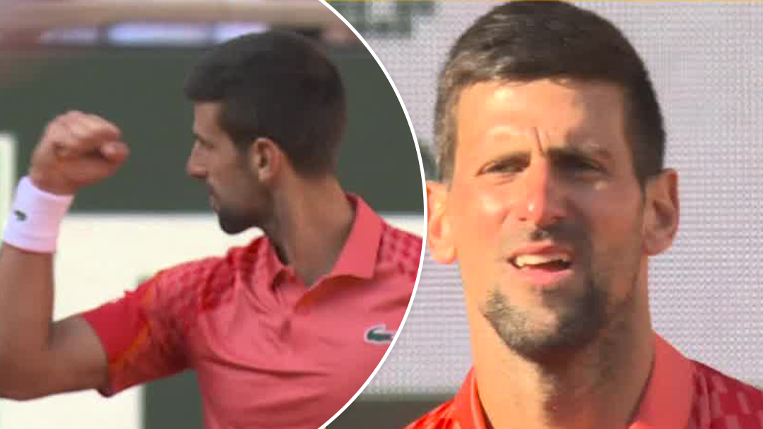 Djokovic advances at Roland-Garros