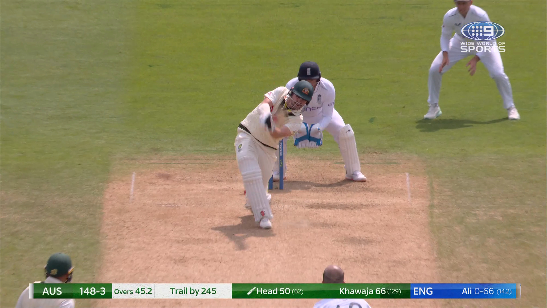 Head falls after reaching 50