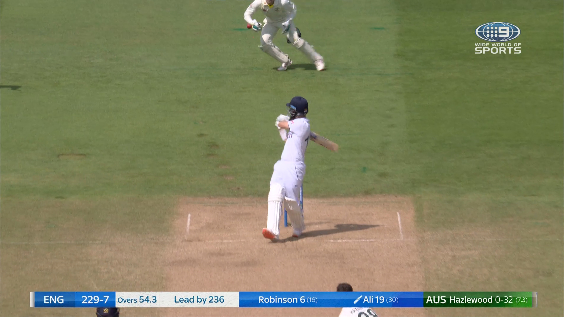 Hazlewood strikes as Moeen departs hooking