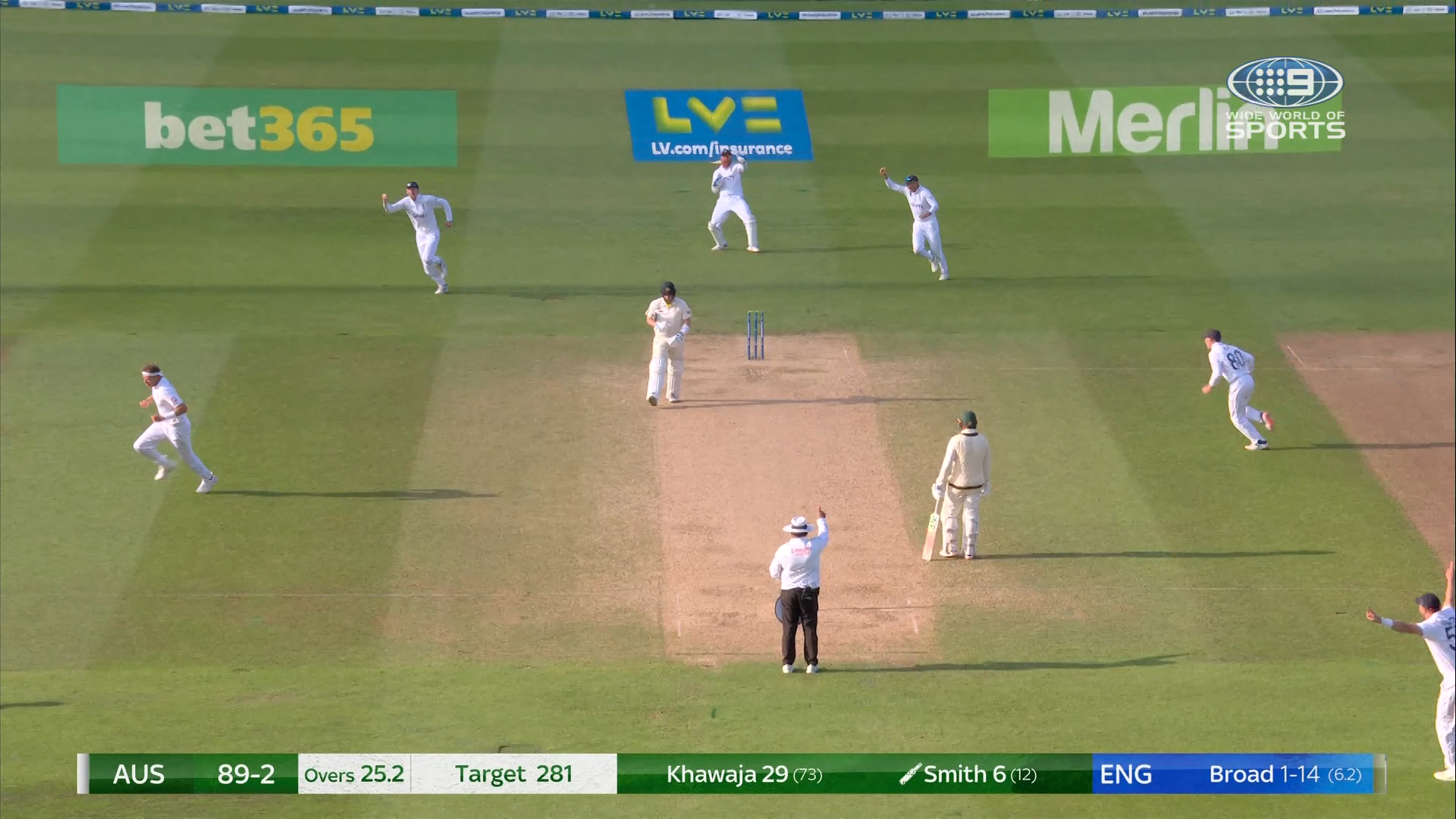 Broad brings Smith undone