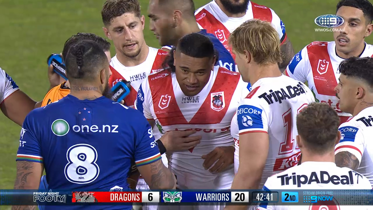 NRL Highlights: Dragons v Warriors - Round 17