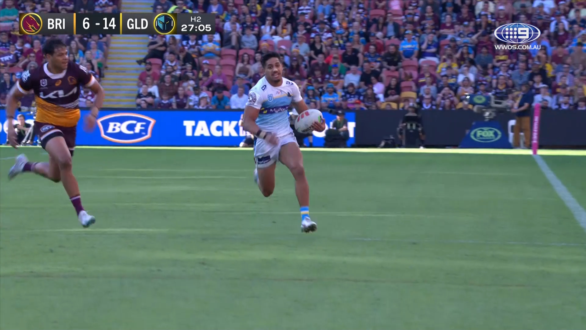 Match Highlights: Brisbane Broncos v Gold Coast Titans