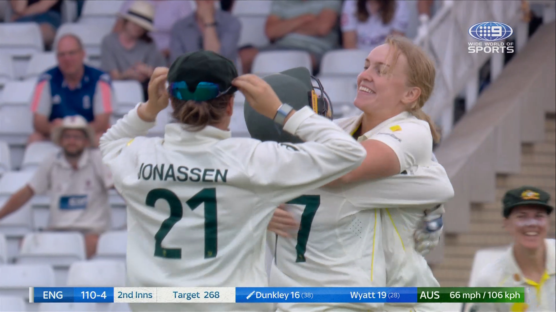 Every wicket from day four of Women's Ashes Test