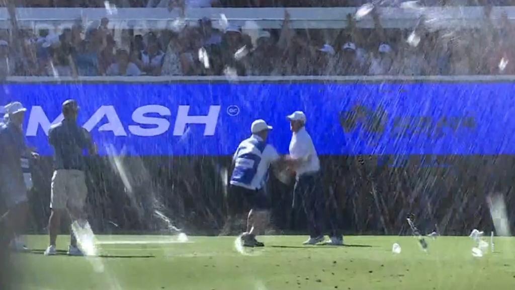 LIV Adelaide erupts after Hole in One