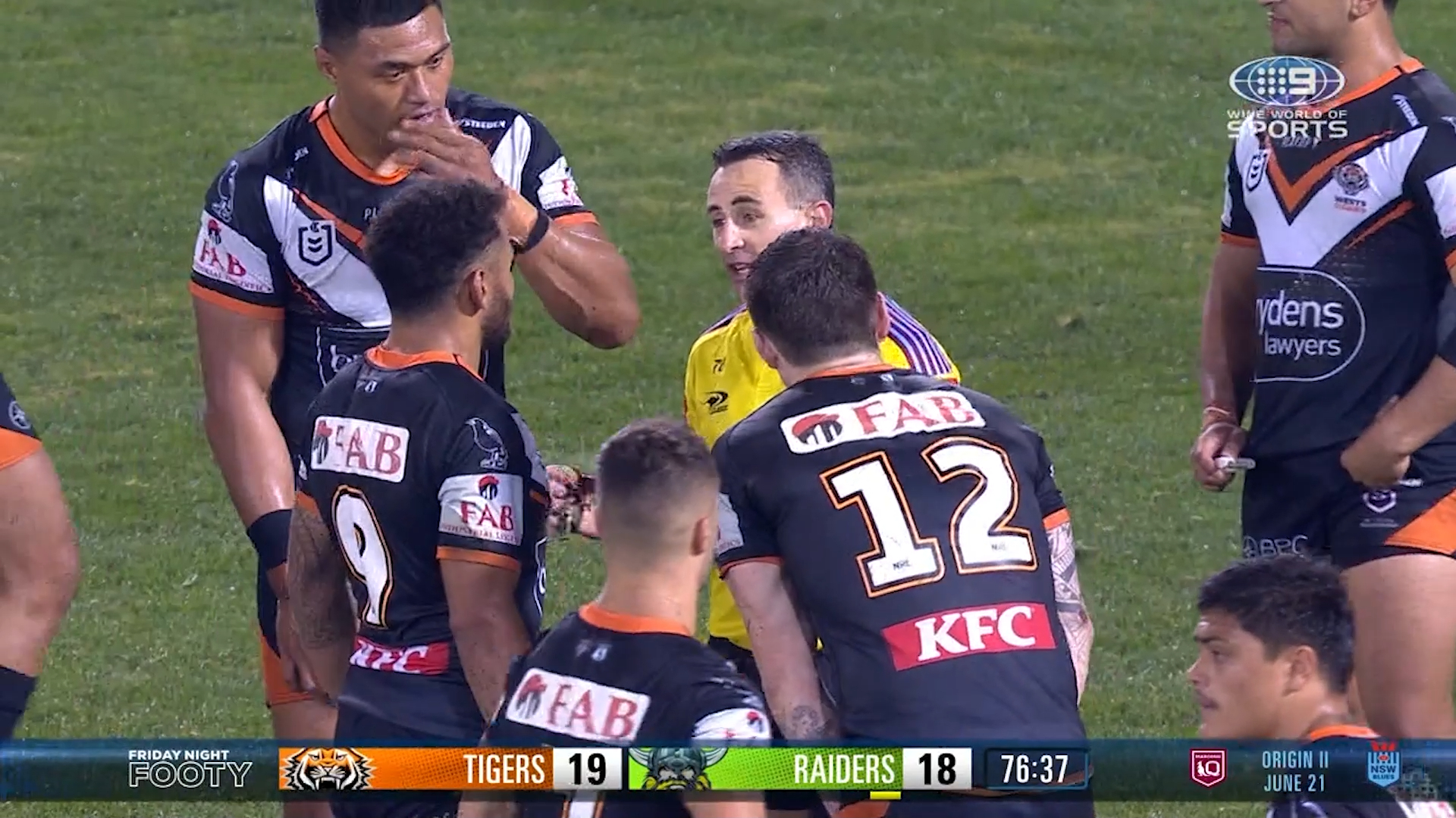 Tigers skipper fumes at game-deciding penalty