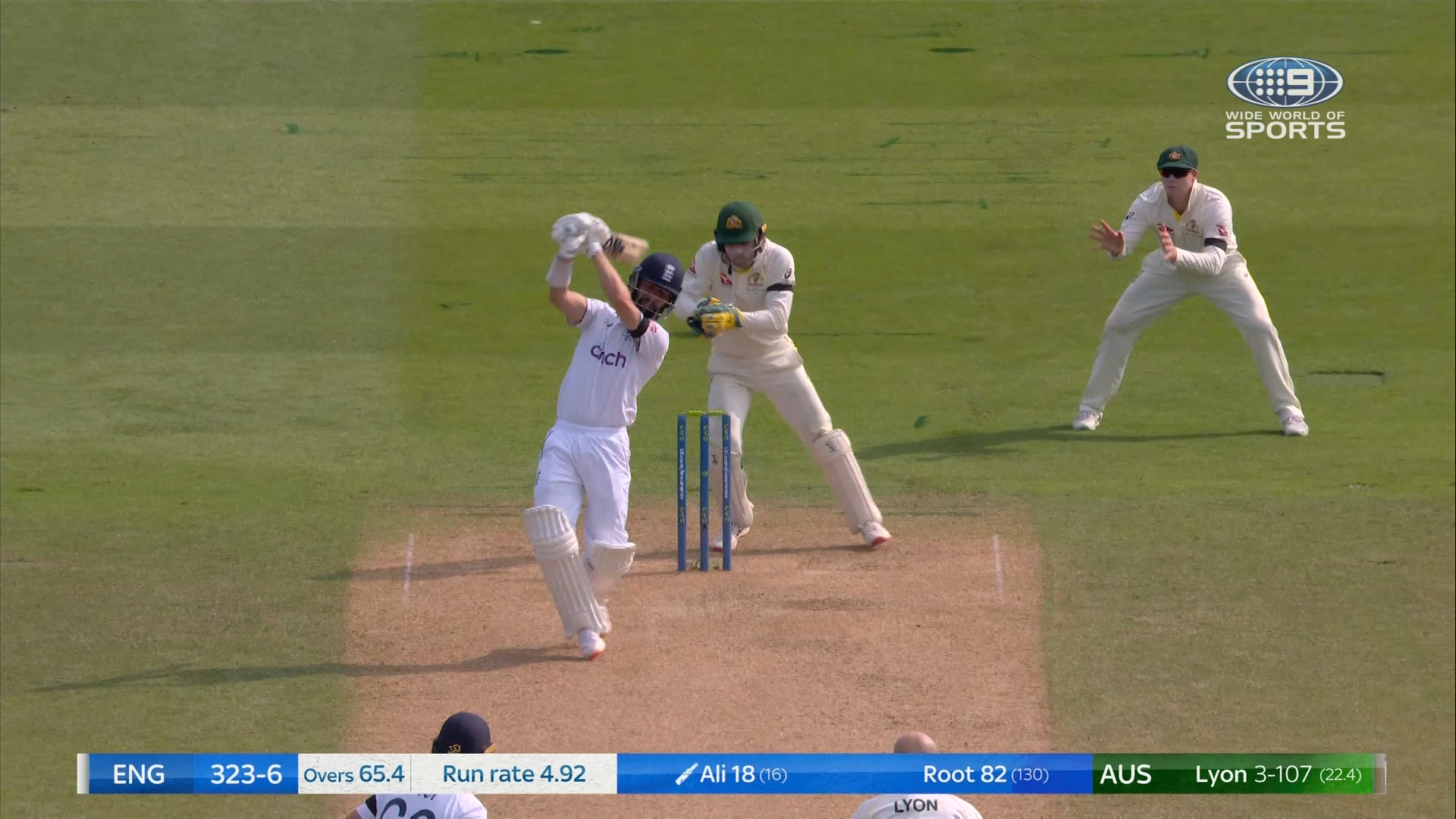 Lyon strikes after Moeen brainsnap