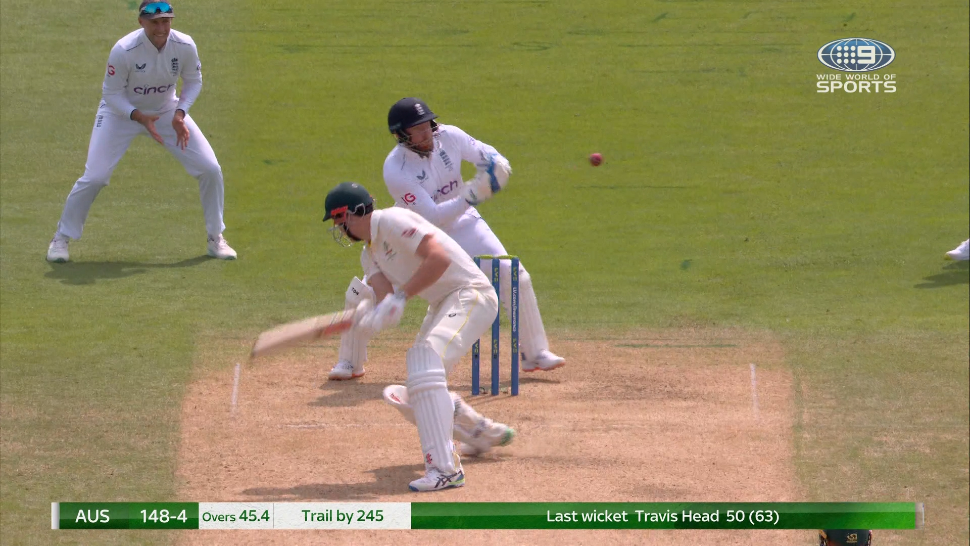 Botched stumping chance reprieves Green