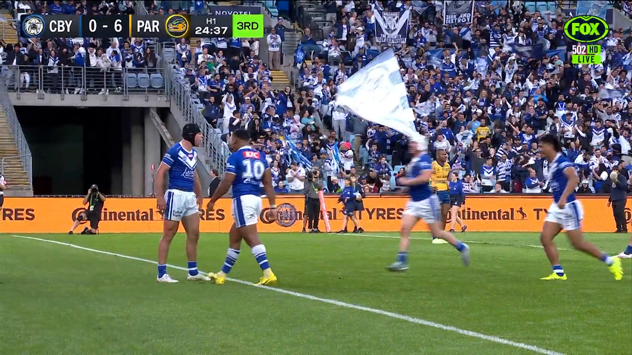 Eels unable to contain Bulldogs teen