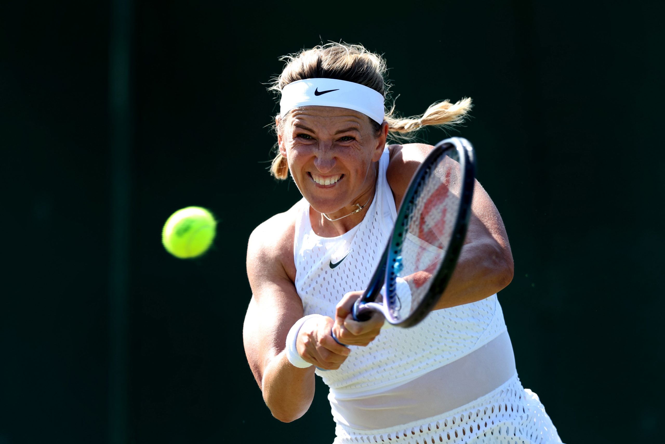 Belarusian Victoria Azarenka will face Elina Svitolina of Ukraine in the fourth round at Wimbledon.