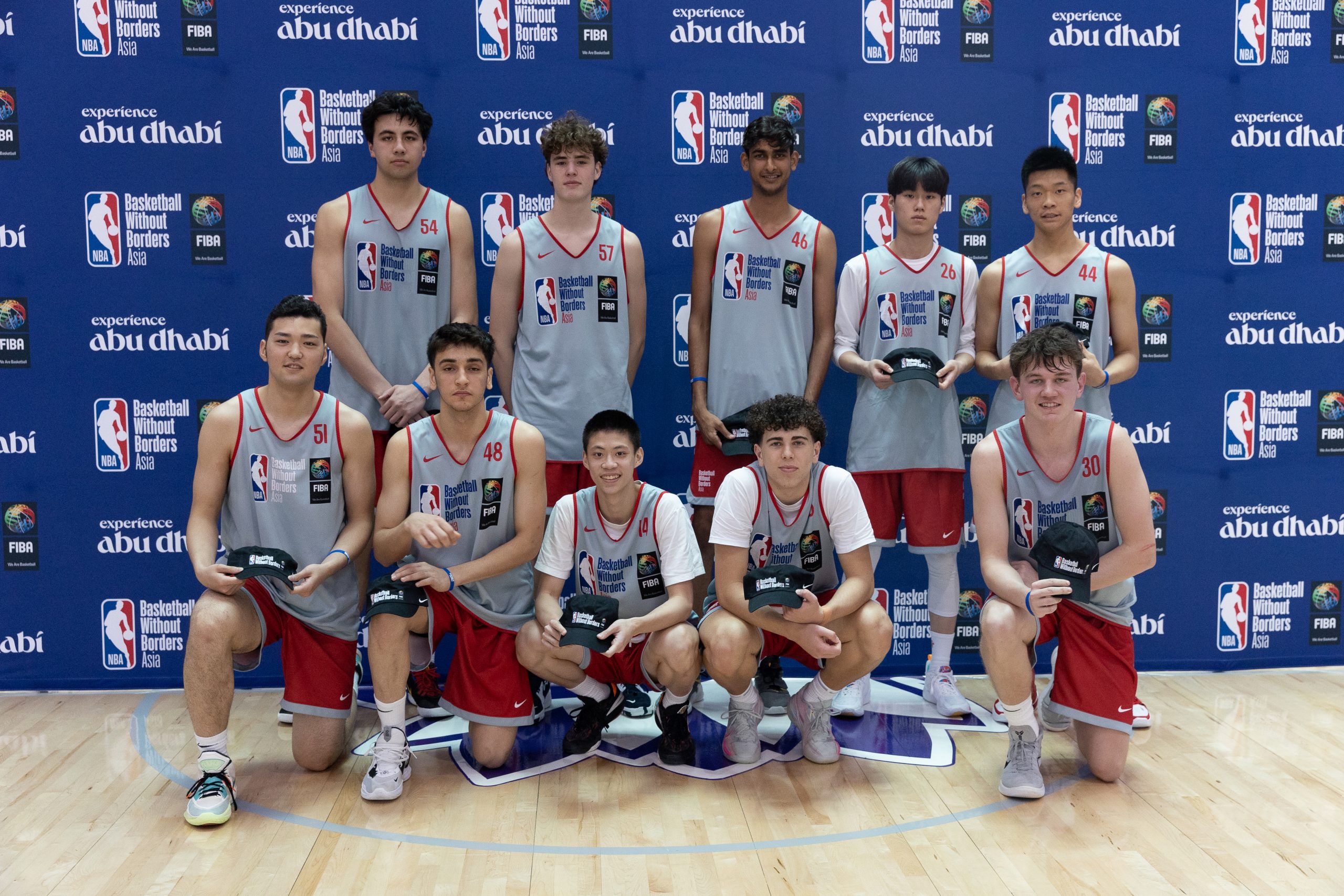 Australia's Jacob Furphy (30) pictured as a part of the winning team on the final day of the BWB Asia camp in Abu Dhabi