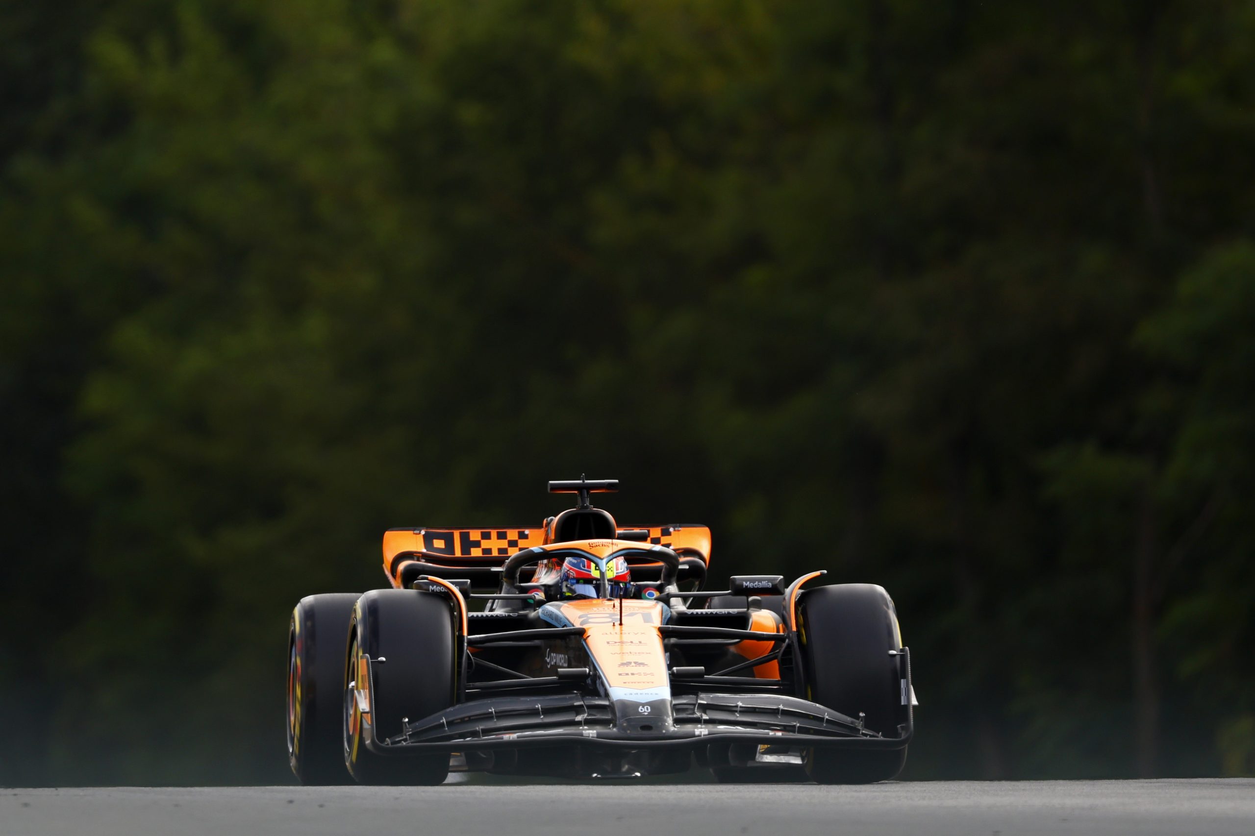 Oscar Piastri is vying for his first Formula 1 podium in Hungary.