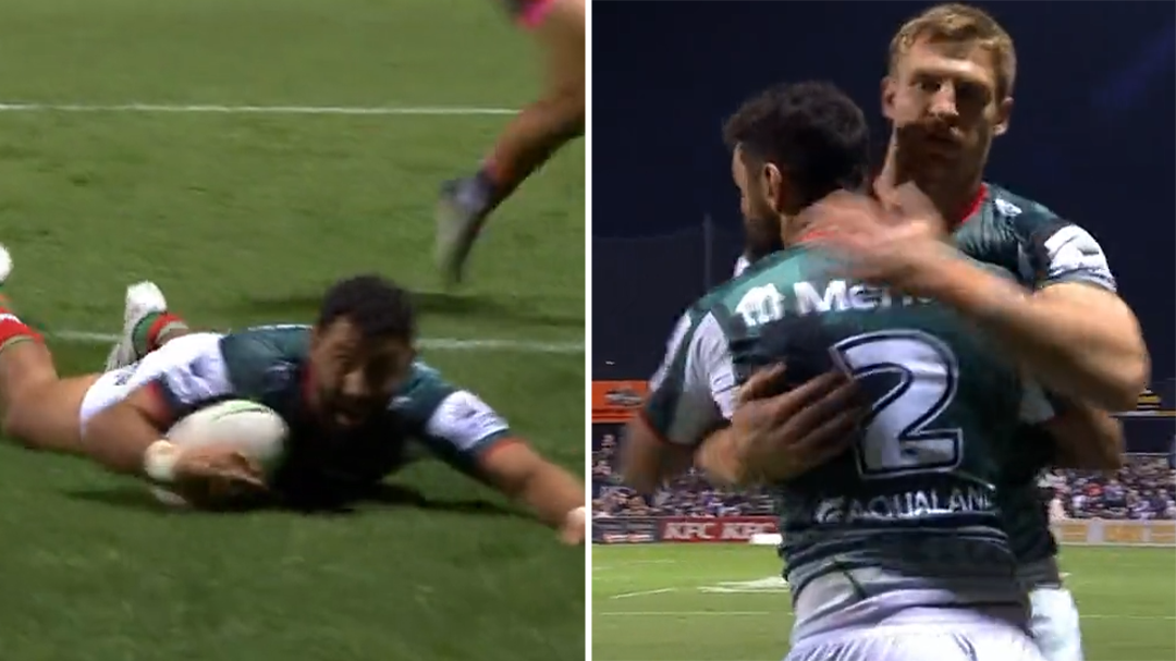 Johnston bags a hat-trick