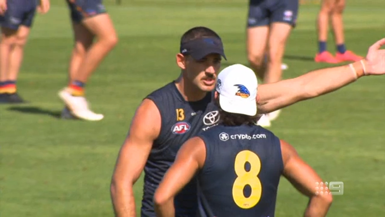 Crows in fiery training ground bust-up