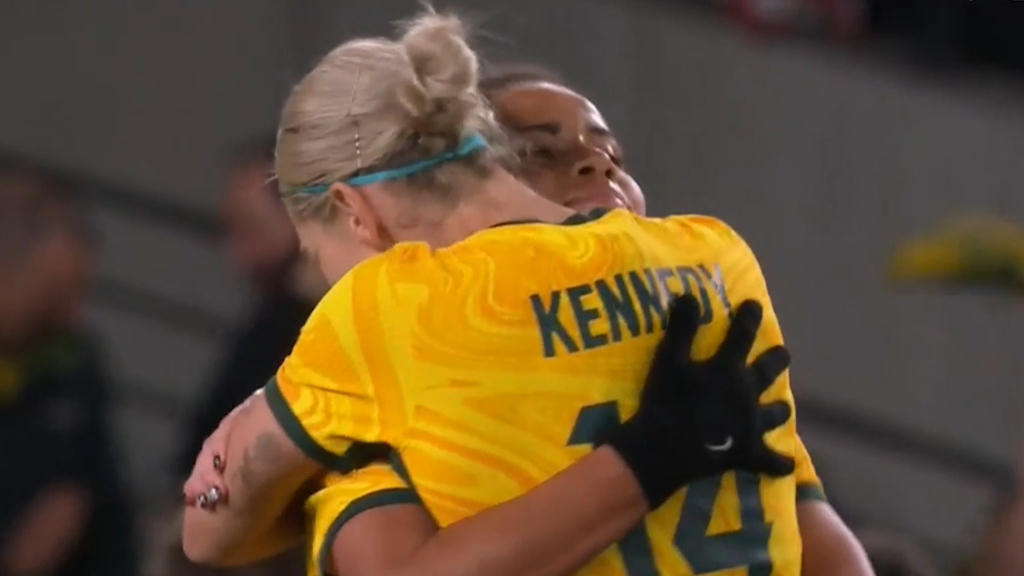 Matildas burn French with end-to-end goal