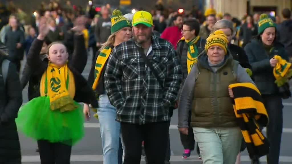 Matildas set for rousing reception