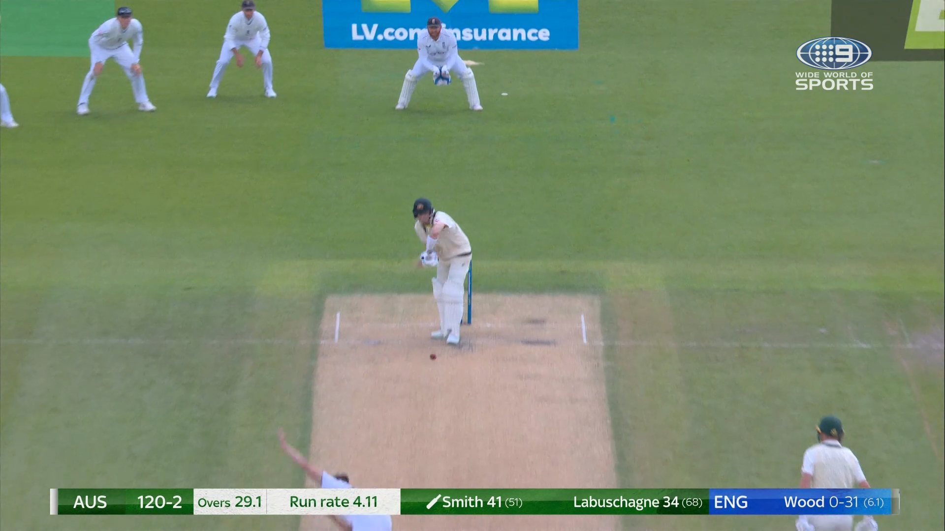 Smith falls as England speedster strikes